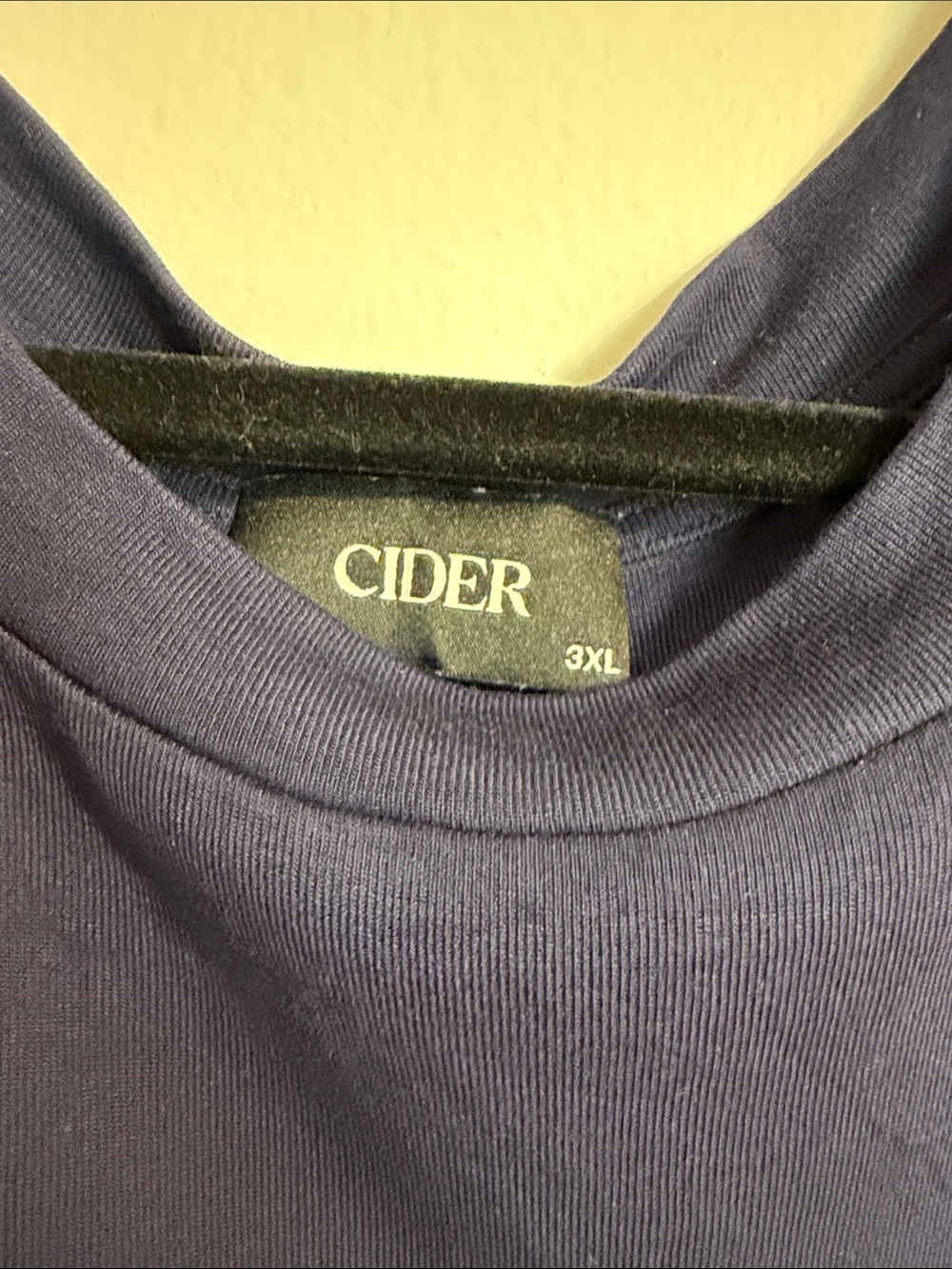 Cider Navy Tank with Relaxed Silhouette - Picture 2 of 3